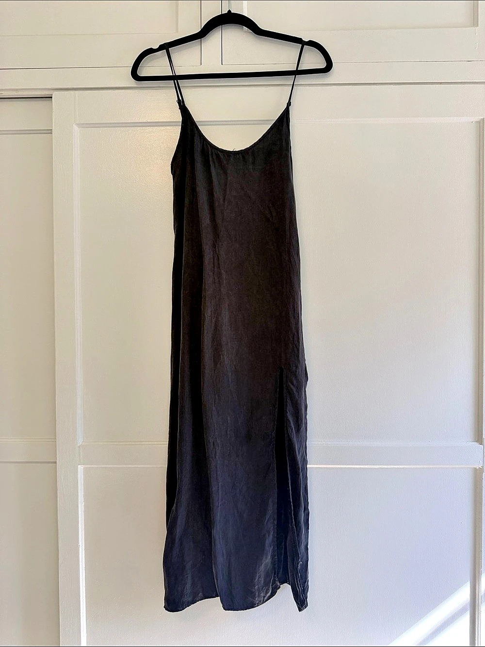 Black Maxi Slip Dress Like New